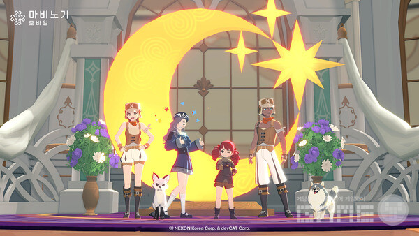 6일 넥슨이 공개한 마비노기 모바일 이미지. 스텔라돔 근경