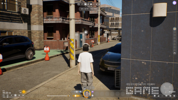 와, 이건 완전 한국 분위기의 주택이다. 인조이 /게임와이 촬영