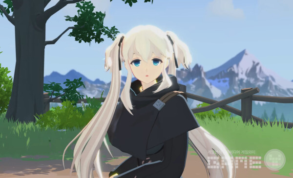 이용자가 NPC를 직접 보는 1인칭적인 연출이 많이 사용되었다 / 출처 마비노기 모바일 공식 유튜브