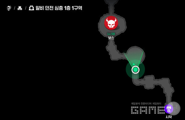 지도는 이렇게 생겼다. 마비노기 모바일 /게임와이 촬영