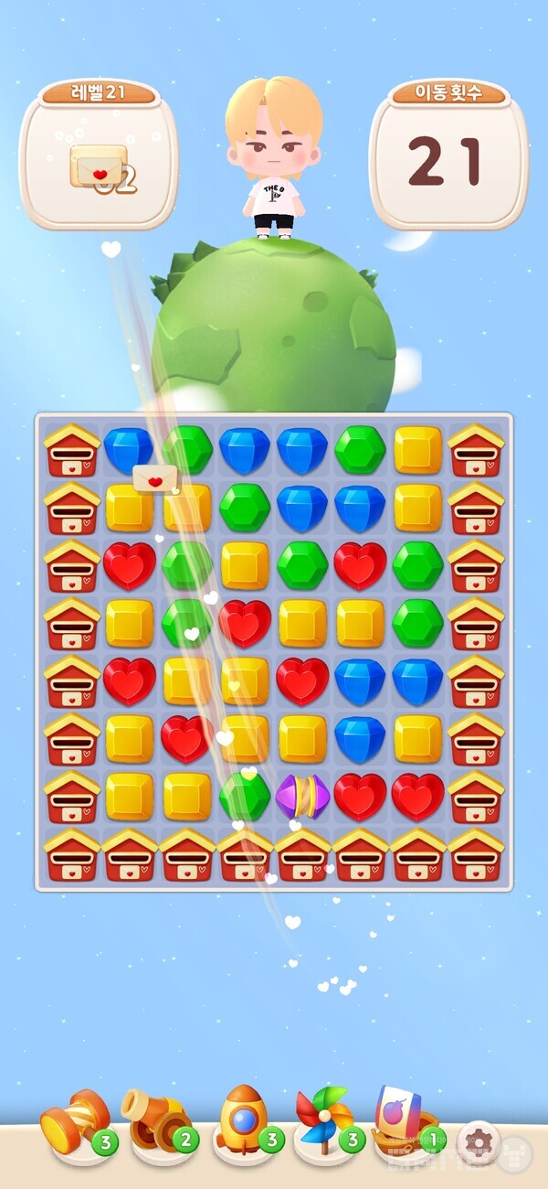 퍼즐 세븐틴 /게임와이 촬영