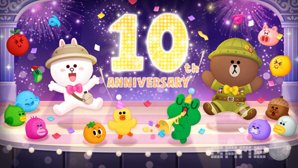 '라인 버블 2' 10주년 기념 '두근두근 감사제' 개최 /라인