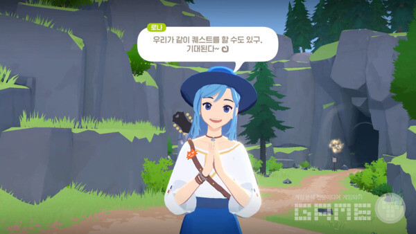 마비노기 모바일 NPC 로나 / 게임와이 촬영