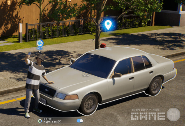 차를 샀으면 인증샷을 찍어 줘야지. 인조이 /게임와이 촬영