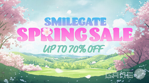 스마일게이트는 글로벌 게임 플랫폼 스팀에서 봄맞이 기념 대규모 할인 이벤트인 '스마일게이트 스프링 세일'을 25일까지 2주간 진행한다고 11일 밝혔다.