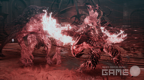 ‘투귀화’ 형태로 변신해 적을 상대하는 모습 / 넥슨