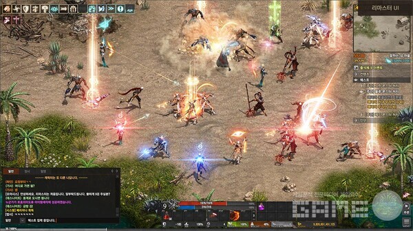 1920X1080 풀 HD 해상도로 새롭게 바뀐 그래픽과 초반 튜토리얼 개념의 퀘스트가 진행되어 무난한 레벨업이 가능했다. 