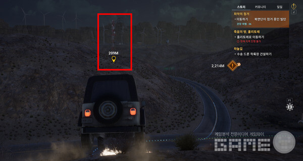 차량으로 탑 주변 몬스터를 쓸어버리는 것도 방법이다. 다키스트데이즈 /게임와이 촬영