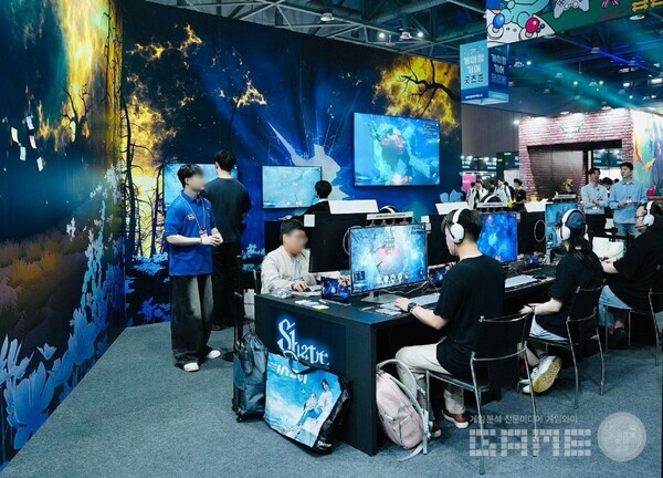 플레이엑스포 네오위즈 부스