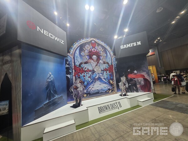 플레이엑스포 네오위즈 부스 /게임와이 촬영
