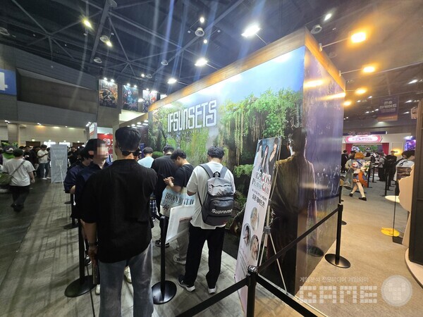 2025 플레이엑스포, 스마일게이트 스토브 부스 / 게임와이 촬영