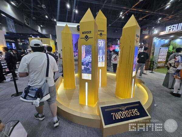 2025 플레이엑스포, 스마일게이트 스토브 부스 / 게임와이 촬영