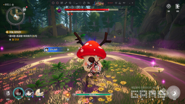 임팩트 있는 몬길: 스타다이브의 전투 /게임와이 촬영