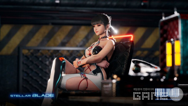 스텔라 블레이드의 공식 X 계정(@StellarBlade)이 새로운 의상 '뉴로-서킷 본디지'의 4K 월페이퍼를 공개했다.