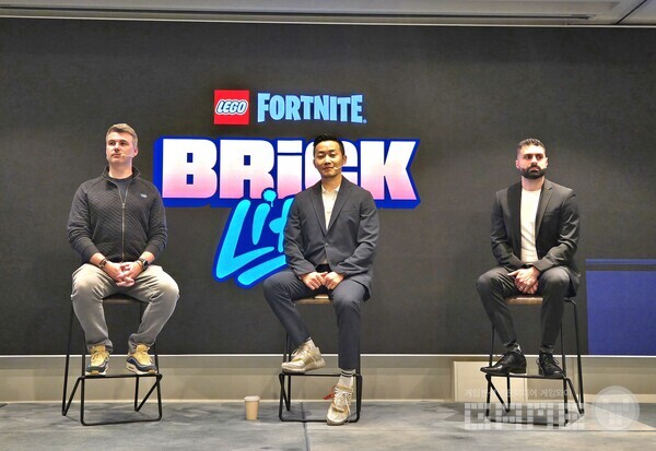 (왼쪽부터) 에릭 윌리엄슨(Eric Williamson) 에픽게임즈 디자인 시니어 디렉터, 박성철 에픽게임즈 코리아 대표, 