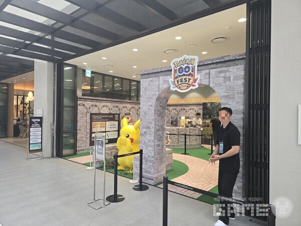 여의도 더현대 포켓몬고 팝업스토어 현장 / 게임와이 촬영