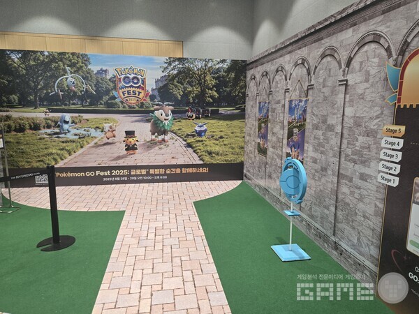 여의도 더현대 포켓몬고 팝업스토어 현장 / 게임와이 촬영