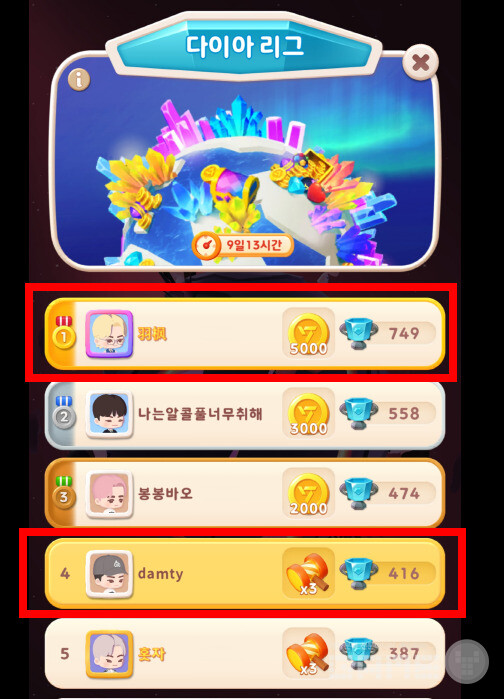 무과금으로도 랭커가 될 수 있다. 1위가 중국? 잡아보자!