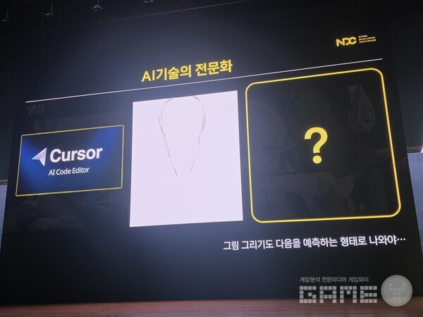 메이플스토리 월드 이미지 생성 AI R&D, 내 딸을 메이플 캐릭터로? NDC /게임와이 촬영