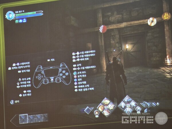 콘솔 조이스틱으로 즐기는 TL. NDC /게임와이 촬영