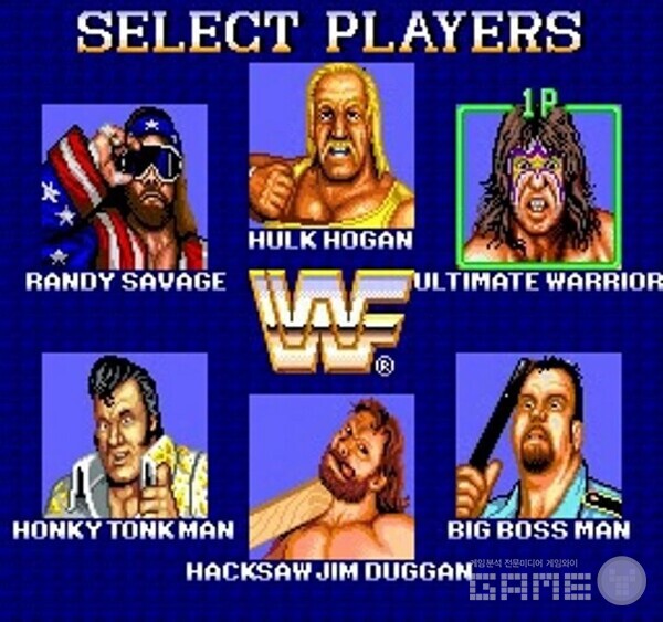 왕년의 인기 레슬링 게임 WWF 슈퍼 스타즈 / 테크노스재팬
