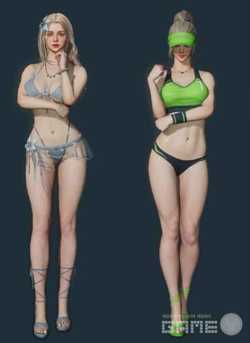 [썸머 스플래시 외형 획득권 소서리스 / 실드 메이든