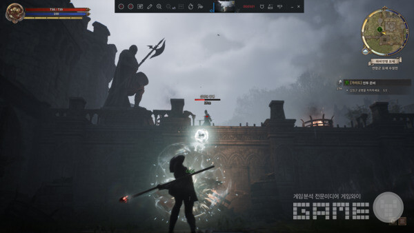 아, 저걸 맞추라는 얘기였어? 원거리 무기를 가져야 하는 이유.