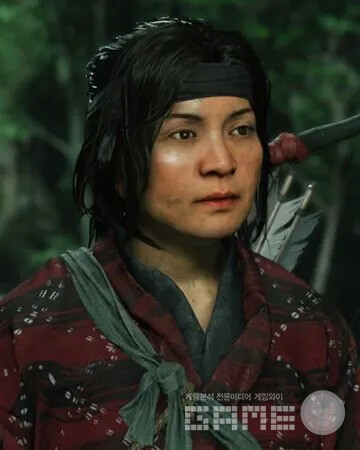 고스트 오브 쓰시마의 여주인공 유나