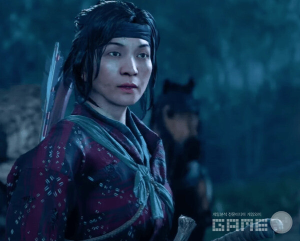 고스트 오브 쓰시마의 여주인공 유나