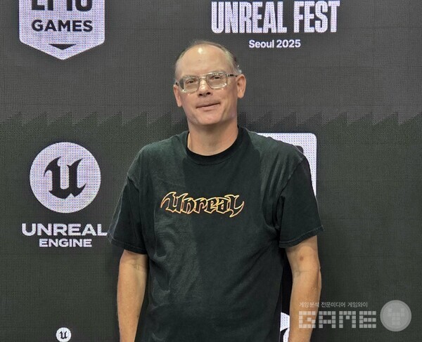 팀 스위니 에픽게임즈 대표 / 게임와이 촬영