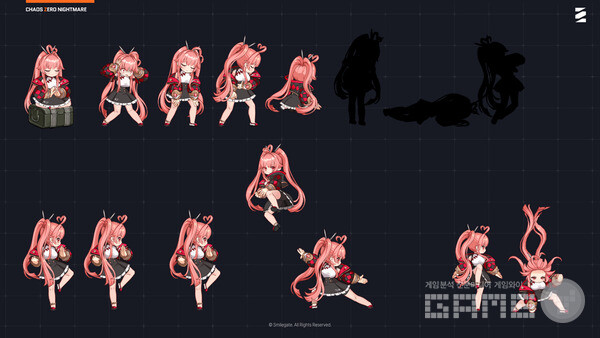 SD 전투에서도 자연스러움을 느낄 수 있게 다양한 전투 동작을 만들었다 / 스마일게이트 제공 