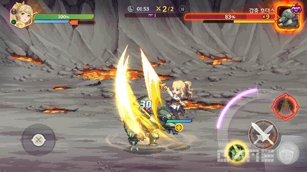 '가디스오더' 도트 그래픽 /카카오게임즈