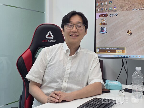 슈퍼조이 조한경 대표 /게임와이 촬영