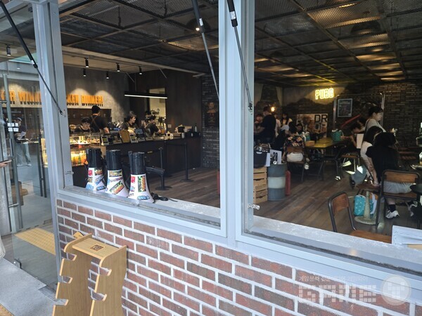 펍지 성수, 지드래곤 컬래버 팝업 현장 / 게임와이 촬영