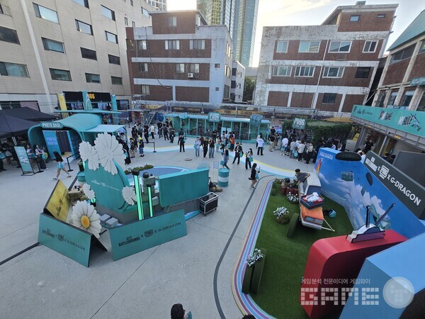 펍지 성수, 지드래곤 컬래버 팝업 현장 / 게임와이 촬영