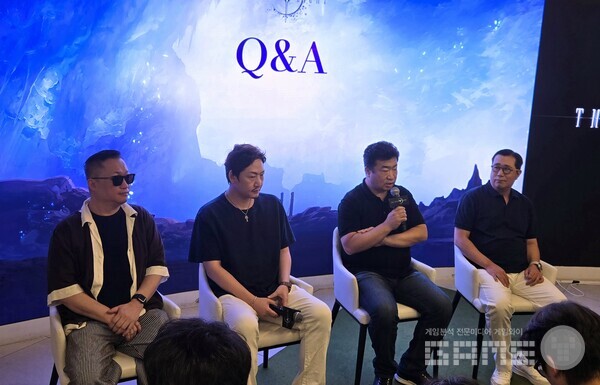 더 스타라이트 인터뷰 현장 / 게임와이 촬영