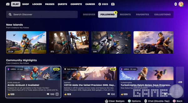 포트나이트 크리에이터 커뮤니티 /에픽게임즈