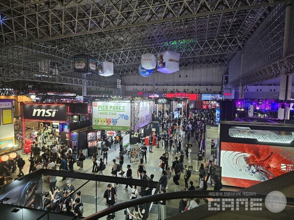 도쿄게임쇼 2025 현장 / 게임와이 촬영