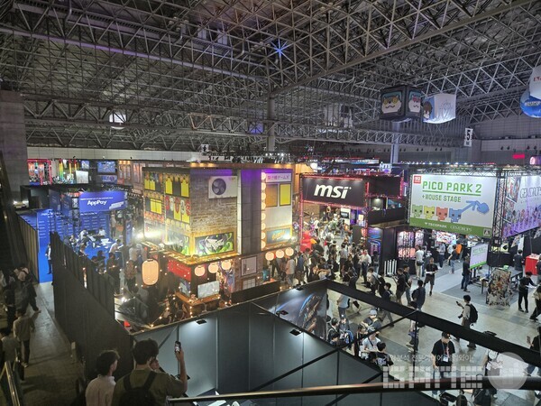 도쿄게임쇼 2025 현장 / 게임와이 촬영