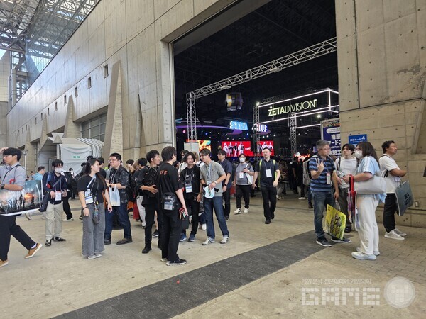 도쿄게임쇼 2025 /게임와이 촬영