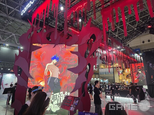 도원암귀 크림슨 인페르노 컴투스 부스 /게임와이 촬영