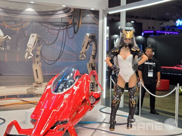 tgs 2025 현장, 넥슨 퍼스트 디센던트 부스 / 게임와이 촬영