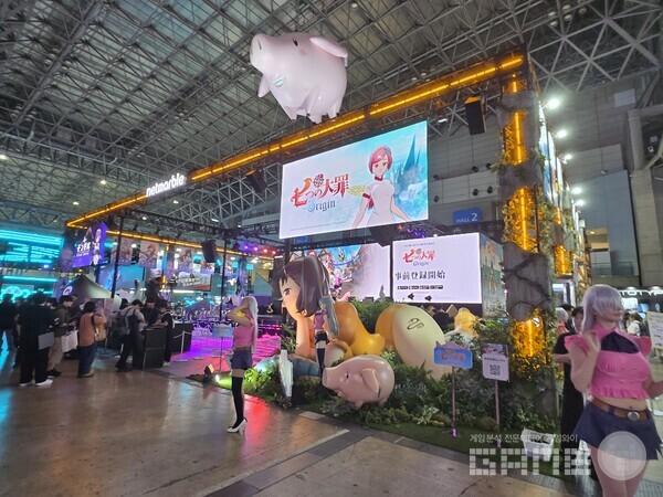 TGS 2025 넷마블 부스 현장 / 게임와이 촬영