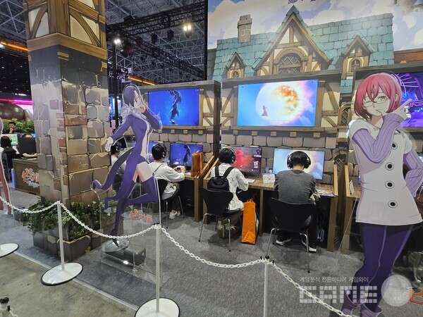 TGS 2025 넷마블 부스 현장 / 게임와이 촬영