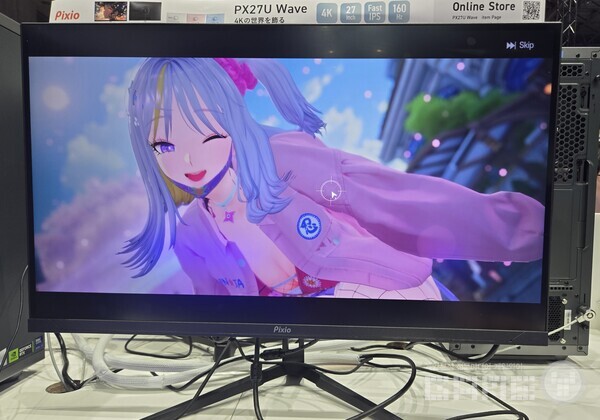 스마일게이트 부스 '미래시' 시연 현장 / 게임와이 촬영