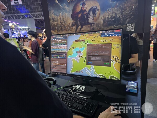 TGS 2025 파라독스 부스 /게임와이 촬영