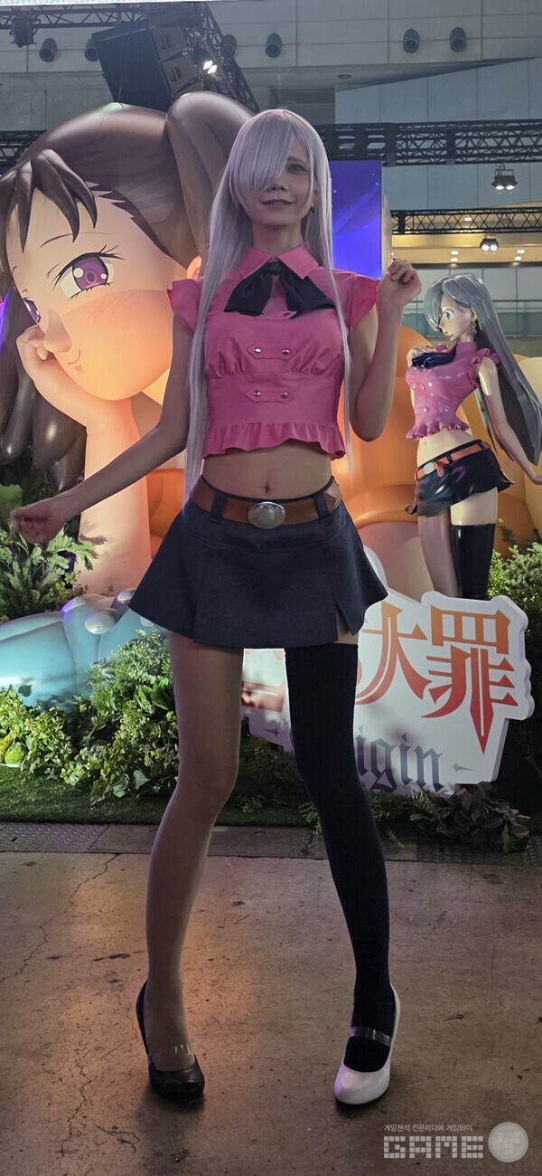 도쿄게임쇼 2025 코스어 및 안내원 /게임와이 촬영