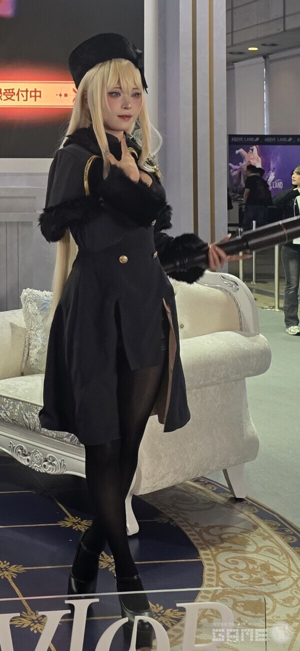 도쿄게임쇼 2025 코스어 및 안내원 /게임와이 촬영