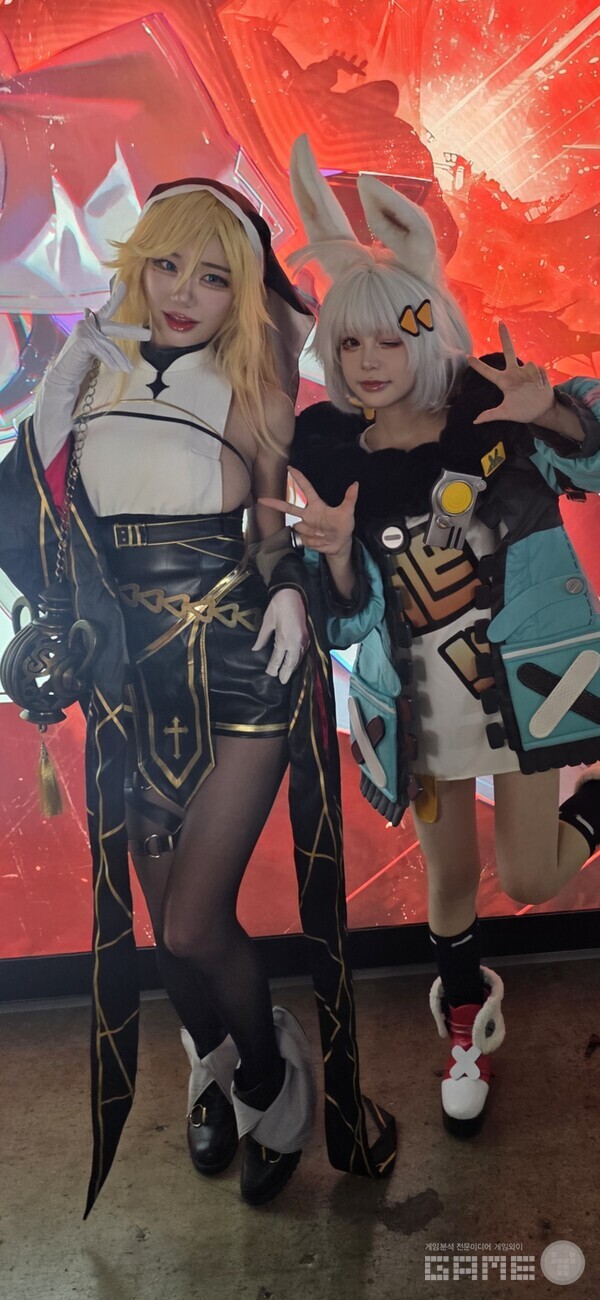 도쿄게임쇼 2025 코스어 및 안내원 /게임와이 촬영