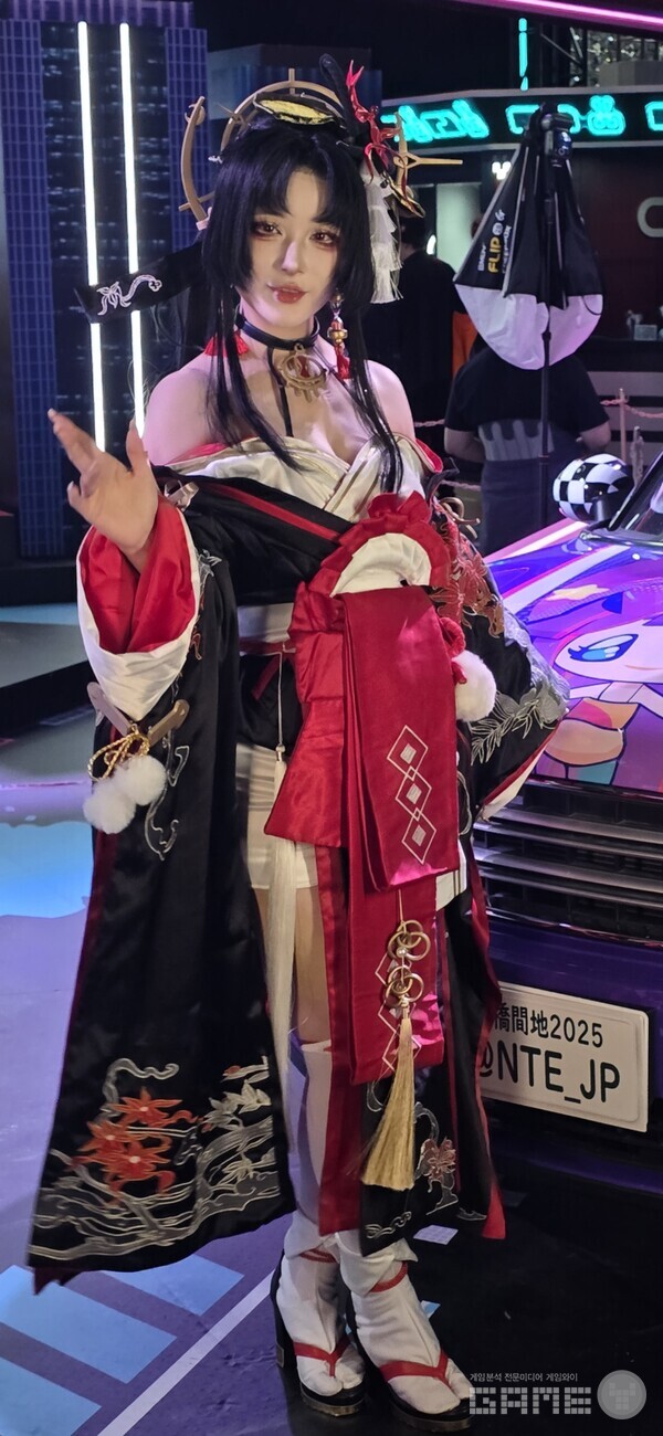 도쿄게임쇼 2025 코스어 및 안내원 /게임와이 촬영